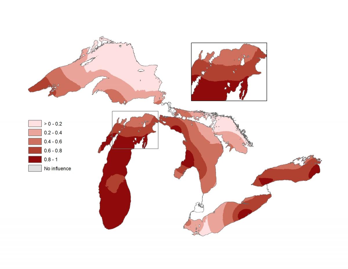 Non-native fish stocking stressor map